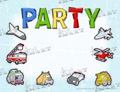 Cars & Trucks Party Sign - Downloadable