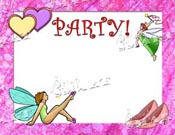 Fairy Princess Party Sign Downloadable