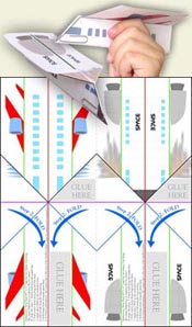 Paper Planes - Cut & Fold  - Downloadable
