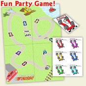 Race to the Finish Party Game - Downloadable